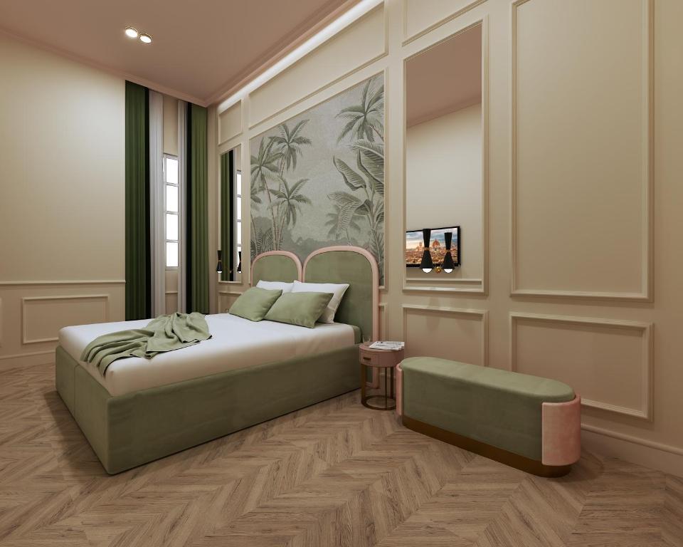 Hotel La Gemma Φλωρεντία Εξωτερικό φωτογραφία 3D rendering of a bedroom